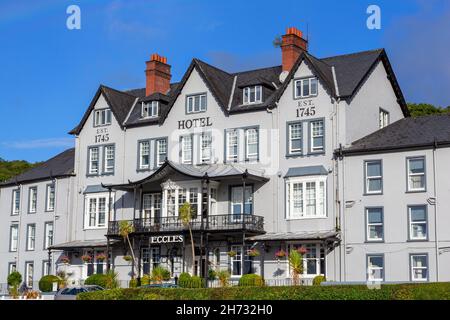 Eccles Hotel, Glengariff Village, Comté de Cork, Irlande Banque D'Images