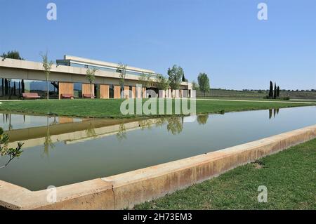 Vilarnau domaine situé à Sant Sadurní d'Anoia dans la région d'Alto Panades, province de Barcelone, Catalogne, Espagne Banque D'Images