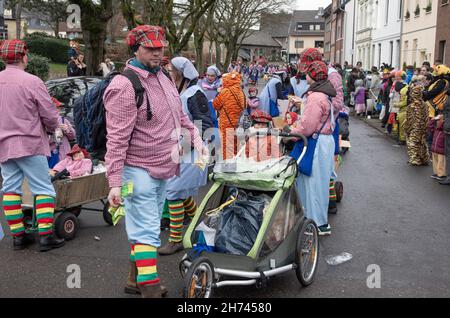 Aachen - Eilendorf: Umzug am Karnevals Sonntag 2018 Banque D'Images