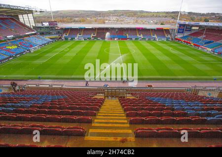 Burnley, Royaume-Uni.20 novembre 2021.Vue générale de Turf Moor lors du match de la Premier League entre Burnley et Crystal Palace à Turf Moor, Burnley, Angleterre, le 20 novembre 2021.Photo de Mike Morese.Utilisation éditoriale uniquement, licence requise pour une utilisation commerciale.Aucune utilisation dans les Paris, les jeux ou les publications d'un seul club/ligue/joueur.Crédit : UK Sports pics Ltd/Alay Live News Banque D'Images