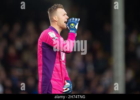 Londres, Royaume-Uni.20 novembre 2021.Marek Rodák de Fulham lors du match de championnat EFL Sky Bet entre Fulham et Barnsley à Craven Cottage, Londres, Angleterre, le 20 novembre 2021.Photo de Salvio Calabre.Utilisation éditoriale uniquement, licence requise pour une utilisation commerciale.Aucune utilisation dans les Paris, les jeux ou les publications d'un seul club/ligue/joueur.Crédit : UK Sports pics Ltd/Alay Live News Banque D'Images