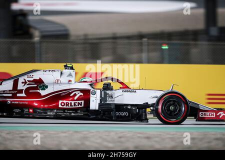 Doha, Qatar.26 octobre 2021.# 99 Antonio Giovinazzi (ITA, Alfa Romeo Racing ORLEN), Grand Prix de F1 du Qatar au circuit international de Losail le 26 octobre 2021 à Doha, Qatar.(Photo de HOCH ZWEI) crédit: dpa/Alay Live News Banque D'Images