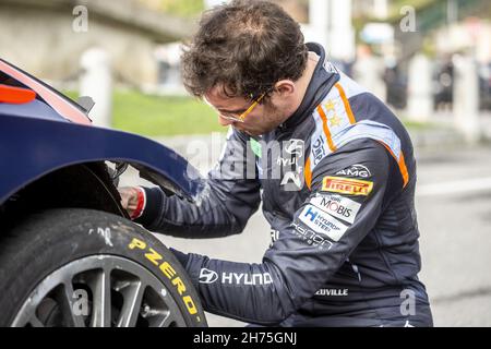 Neuville Thierry (bel), Hyundai Shell MOBIS World Rally Team, Hyundai i20 coupe WRC, portrait lors du Rallye ACI Monza, 12e tour du WRC 2021 de la FIA, Championnat du monde du rallye FIA, du 18 au 21 novembre 2021 à Monza, Italie - photo: Nikos Katikis/DPPI/LiveMedia Banque D'Images