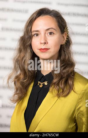 Torun, Pologne, 20 novembre 2021.Festival international du film EnergaCAMERIMAGE.Photo : Nina Badoux © Piotr Zajac/Alamy Live News Banque D'Images