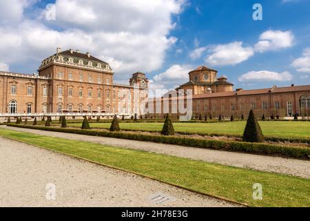 Reggia di Venaria Reale 1658-1679, ancien palais, Résidences des Savoie. Site du patrimoine mondial de l'UNESCO à Turin, Piémont, Italie Banque D'Images