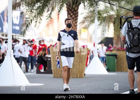 GASLY Pierre (fra), Scuderia AlphaTauri Honda AT02, portrait du Grand Prix Ooredoo Qatar de Formule 1 2021, 20e tour du Championnat du monde de Formule 1 2021 de la FIA du 19 au 21 novembre 2021 sur le circuit international de Losail, à Lusail, Qatar - photo: Florent Gooden/DPPI/LiveMedia Banque D'Images