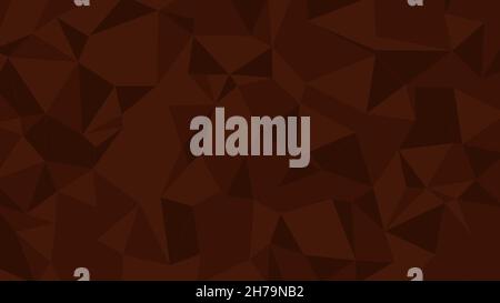 Arrière-plan abstrait des triangles de chocolat.La structure géométrique du chocolat.Motif chocolat crémeux.Illustration.Taille ultra HD. Banque D'Images