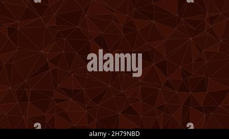 Arrière-plan abstrait des triangles de chocolat.La structure géométrique du chocolat.Motif chocolat crémeux.Illustration.Taille ultra HD. Banque D'Images