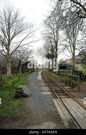 Gare de Brynglas. Banque D'Images