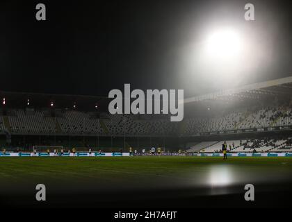 Cesena, Italie.21 novembre 2021.Cesena, Italie, novembre 21 2021 vue générale pendant le match Lega Pro entre Cesena FC et Fermana FC au stade Orogel Dino Manuzzi à Cesena, Italie Michele Finessi/SPP crédit: SPP Sport photo de presse./Alamy Live News Banque D'Images