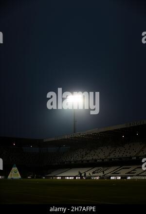 Cesena, Italie.21 novembre 2021.Cesena, Italie, novembre 21 2021 vue générale pendant le match Lega Pro entre Cesena FC et Fermana FC au stade Orogel Dino Manuzzi à Cesena, Italie Michele Finessi/SPP crédit: SPP Sport photo de presse./Alamy Live News Banque D'Images