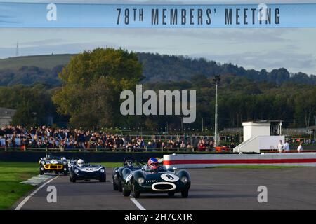 John Clark, Cooper-Climax T39 Bobtail, Salvadori Cup, Sports Racing Cars qui ont participé aux réunions de course de 1955 à 1960, Goodwood 78th Members Meeti Banque D'Images