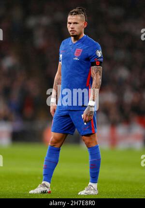 Kalvin Phillips d'Angleterre - Angleterre / Albanie, qualification de la coupe du monde FIFA 2022 - Groupe I, Stade Wembley, Londres - 12 novembre 2021 Banque D'Images