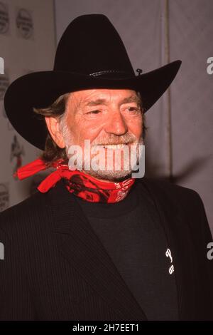 Willie Nelson au 24e prix annuel de l'Académie de musique country le 10 avril 1989 aux studios Disney de Burbank, Californie crédit: Ralph Dominguez/MediaPunch Banque D'Images