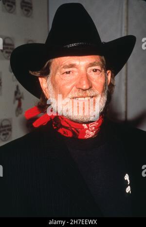 Willie Nelson au 24e prix annuel de l'Académie de musique country le 10 avril 1989 aux studios Disney de Burbank, Californie crédit: Ralph Dominguez/MediaPunch Banque D'Images