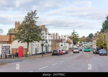 North Street, Stilton, Cambridgeshire, Angleterre, Royaume-Uni Banque D'Images