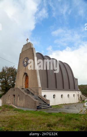 Église Notre Dame Étoile de la Mer et St Winifred, Holyhead, Anglesey Banque D'Images