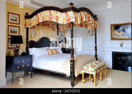 ROYAUME-UNI, LONDRES.SUR LE STRAND, LE LÉGENDAIRE SAVOY A ROUVERT EN DÉCEMBRE DERNIER APRÈS TROIS ANS ET 225 MILLIONS DE LIVRES DE RÉNOVATION.L'ARCHITECTURE FRANÇAISE Banque D'Images