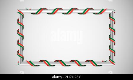 EPS10 fond patriotique vectoriel avec couleurs de drapeau de Madagascar.Un élément d'impact pour l'utilisation que vous voulez en faire. Illustration de Vecteur