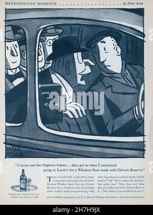 8 mai 1944 Newsweek Magazine Advertising, Etats-Unis Banque D'Images