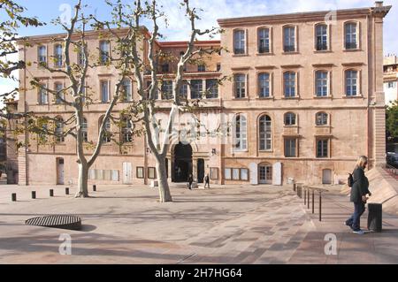 BOUCHES-DU-RHÔNE (13).MARSEILLE.L'HÔTEL DE VILLE. Banque D'Images