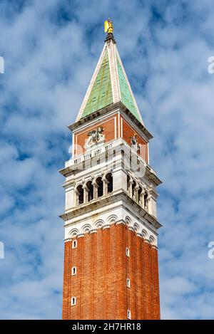 Campanile St Marc, Piazza San Marco, Venise, Italie Banque D'Images