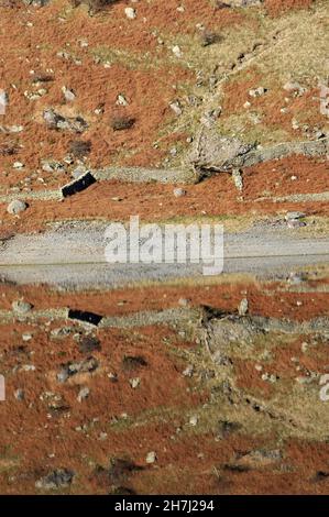 Réflexions sur Haweswater, Lake District, Cumbria, Royaume-Uni Banque D'Images