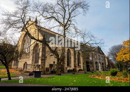 Édimbourg, Écosse - 20 novembre 2021 : l'ancien Greyfriars Kirk dans le centre-ville d'Édimbourg. Banque D'Images