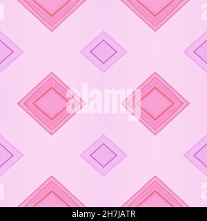 Élégant motif losanges.Formes carrées sans couture. Banque D'Images