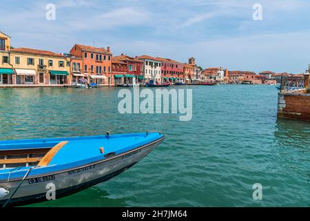 Murano.Glassworks entre l'art et le lagon. Banque D'Images