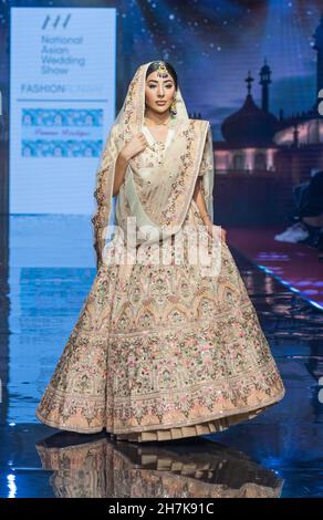 National Asian Wedding show 2021 Londres - India Fashion week 2021 Londres Banque D'Images