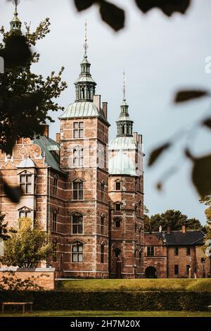 Célèbre château de Rosenborg à Copenhague, Danemark Banque D'Images