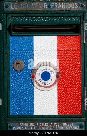 Cimetière du Montparnasse à Paris France Banque D'Images