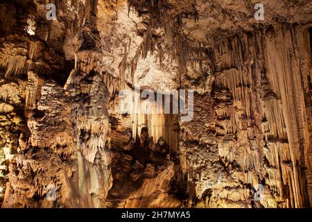 Grotte de Melidoni, Crète, Grèce Banque D'Images