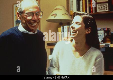 The Net Year: 1995 Etats-Unis Directeur: Irwin Winkler Irwin Winkler, Sandra Bullock tournage image Banque D'Images