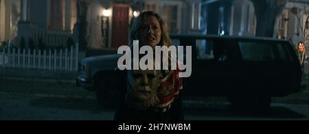 Halloween Kills année : 2021 USA Directeur : David Gordon Green Judy Greer, Banque D'Images