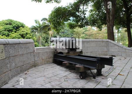 fort canning park à singapour Banque D'Images