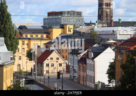 Ville de Norrkoping skyline en Suède. Océan Comté. Banque D'Images