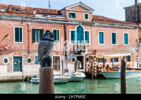 Murano.Glassworks entre l'art et le lagon. Banque D'Images