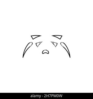 Icône de la ligne de homard.Symbole d'arrière-plan de style simple représentant un poisson de mer.Élément de conception du logo.Impression de tee-shirts.Vecteur pour autocollant. Illustration de Vecteur