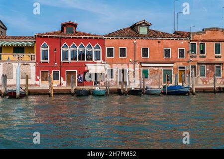 Murano.Glassworks entre l'art et le lagon. Banque D'Images