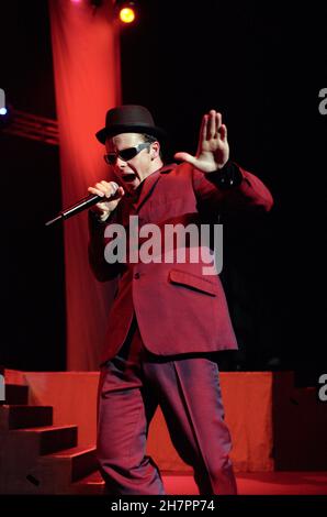 PJ et Duncan en concert au Royal Albert Hall de Londres.10 mars 1996. Banque D'Images