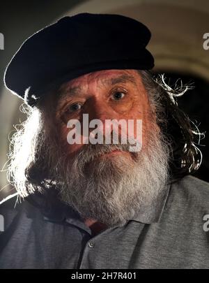 Ricky Tomlinson à la réunion du Conseil des métiers à Shrewsbury.Photo de DAVID BAGNALL Banque D'Images