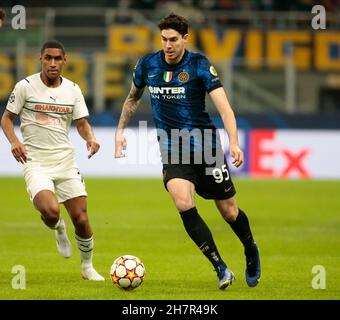 Milan, Italie.24 novembre 2021.Ligue des champions de l'UEFA, Inter v Shankhtar Donetsk crédit: Nderim Kacili/Alamy Live News Banque D'Images