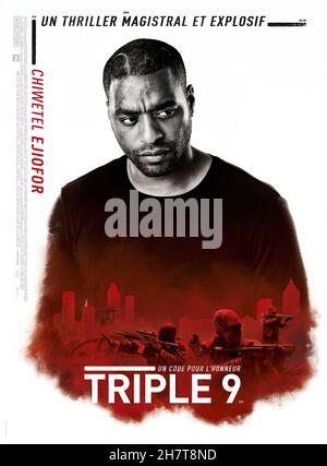 DATE DE SORTIE: 26 février 2016 TITRE: Triple 9 STUDIO: Open Road films RÉALISATEUR: John Hillcoat COMPLOT: Une bande de criminels et de flics corrompus planifient le meurtre d'un policier afin de retirer leur plus grand heist encore de l'autre côté de la ville, VEDETTE: Casey Affleck, Chiwetel Ejiofor, Anthony Mackie.(Image de crédit : © Open Road films/Entertainment Pictures) Banque D'Images