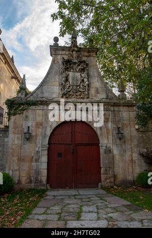 Paysages et lieux religieux de Cantabrie. Banque D'Images