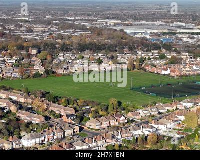 Peterborough, Royaume-Uni.22 novembre 2021.Une vue montrant The Grange, terrains de jeu à Netherton, Peterborough, Cambridgeshire, Royaume-Uni, le 22 novembre,2021 crédit : Paul Marriott/Alay Live News Banque D'Images