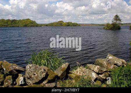 Mochrum Loch, Dumfries & Galloway, Écosse Banque D'Images