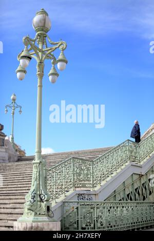 Marseille, gare Saint Charles, Bouches du Rhône, 13, PACA Banque D'Images