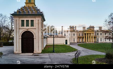 Château de Dundurn.Une fois à la maison de sir Allan Napier MacNab, magnat des chemins de fer, avocat et premier ministre des Canadas Unis (1854-1856) et de sa famille. Banque D'Images